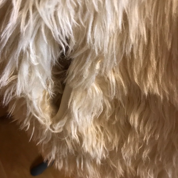 Umgee Reversible Vest Large Soft Sweater Cream - Picture 3 of 15